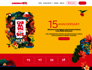 carnavaldelsol.ca screenshot