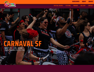 carnavalsanfrancisco.org screenshot