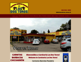 carnicerialosdostoros.com screenshot