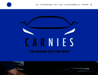 carnies-autocentre.co.uk screenshot