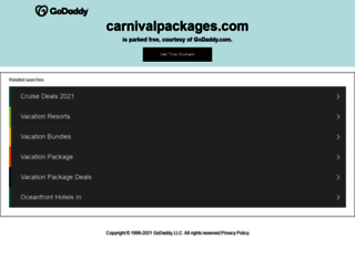 carnivalpackages.com screenshot