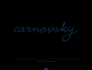 carnovsky.com screenshot