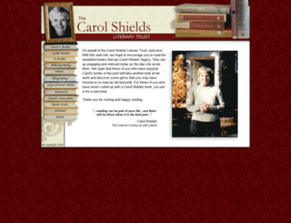 carol-shields.com screenshot