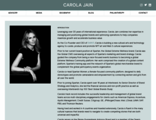 carolajain.com screenshot
