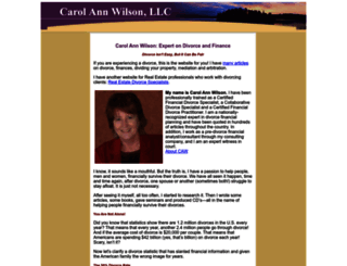 carolannwilson.com screenshot