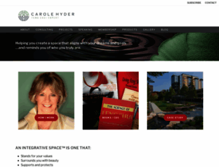 carolehyder.com screenshot