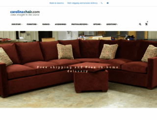 carolinachair.com screenshot
