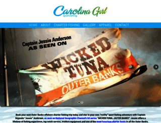 carolinagirlsportfishing.com screenshot