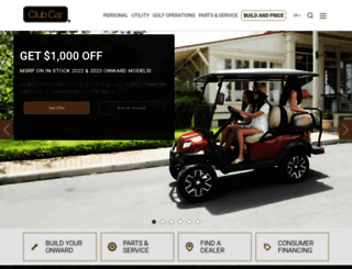 carolinagolfcars.clubcardealer.com screenshot