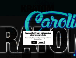carolinakratom.com screenshot