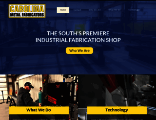 carolinametalfabricators.com screenshot