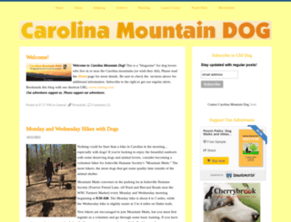 carolinamountaindog.com screenshot