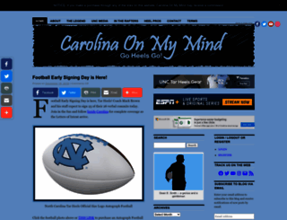 carolinaonmymind.org screenshot