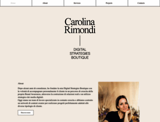 carolinarimondi.com screenshot