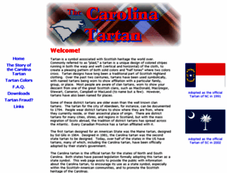 carolinatartan.com screenshot