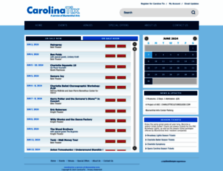 carolinatix.org screenshot
