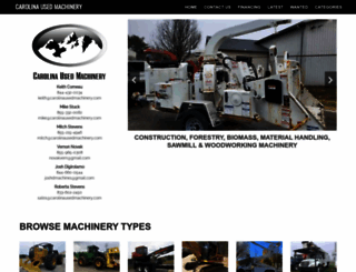 carolinausedmachinery.com screenshot