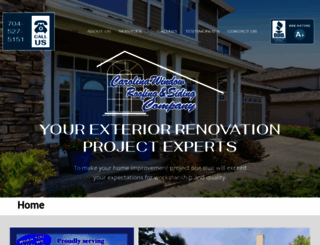 carolinawindowcompany.com screenshot