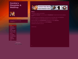 caroline-glasatelier.com screenshot