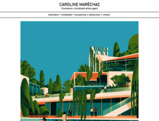 caroline-marechal.fr screenshot
