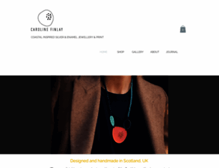 carolinefinlay.co.uk screenshot
