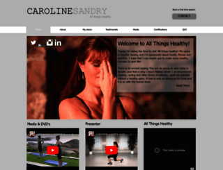 carolinesandry.com screenshot