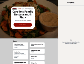 carollosfamilyrestaurant.com screenshot