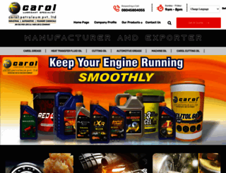 carolpetroleum.in screenshot