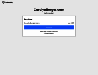 carolynberger.com screenshot