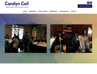 carolyncoil.com screenshot