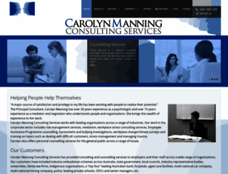 carolynmanningconsultingservices.com.au screenshot