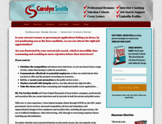 carolynsmith.com.au screenshot