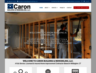 caronbuildingremodeling.com screenshot