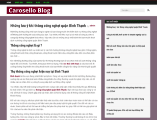 caroselloblog.com screenshot