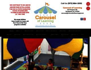 carouseloflearningnj.com screenshot