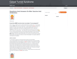 carpal-tunnel-syndrome-review.com screenshot