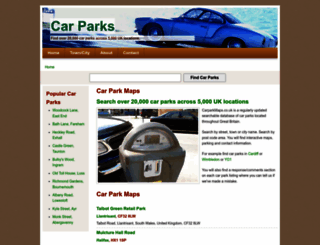 carparkmaps.co.uk screenshot