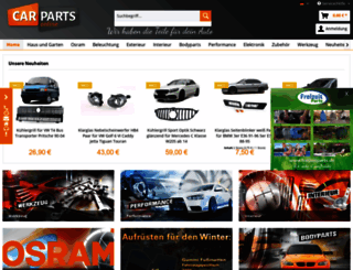 carparts-online.de screenshot