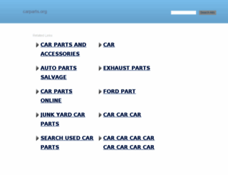 carparts.org screenshot