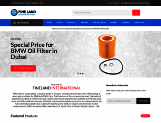 carpartsdubai.com screenshot