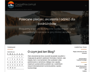 carpathia.com.pl screenshot
