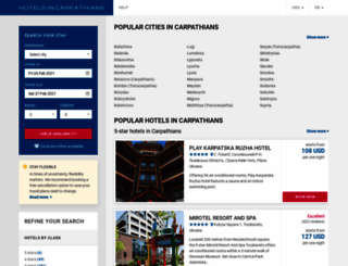 carpathiansua.com screenshot