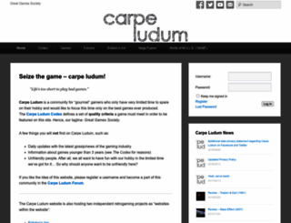 carpeludum.com screenshot