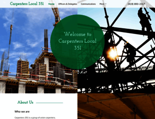 carpenterslocal351.com screenshot