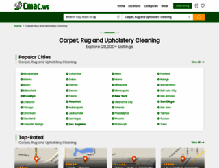 carpet-and-upholstery-cleaning-services.cmac.ws screenshot