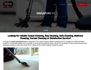 carpet-cleaning.com.sg screenshot