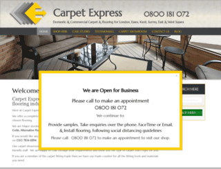 carpet-express.co.uk screenshot