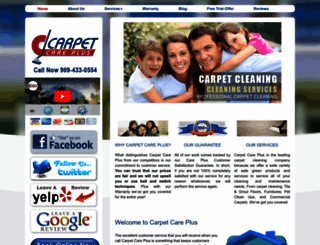 carpetcareplusnow.com screenshot