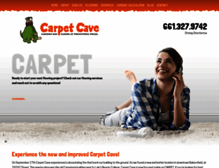 carpetcave.com screenshot
