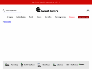 carpetcentre.com screenshot